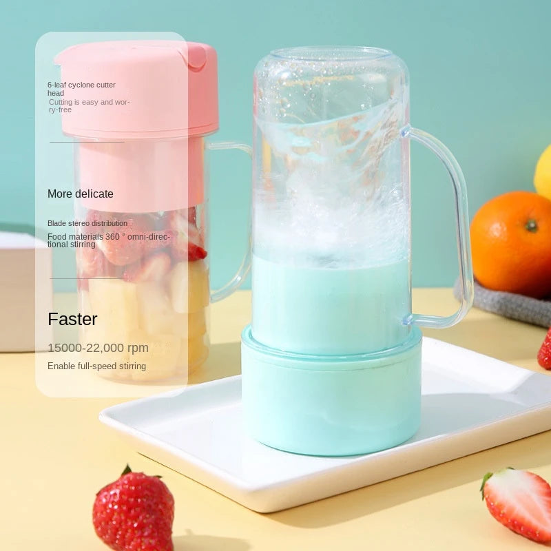 Multi-functional Portable USB Rechargeable Shake Up Mini Juicer & Cup Blender